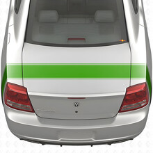 Accent Outline Stripe Bedside Trunk Vinyl Decal Sticker for Dodge Charger 2006-2010_6