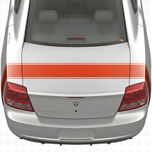 Accent Outline Stripe Bedside Trunk Vinyl Decal Sticker for Dodge Charger 2006-2010_8