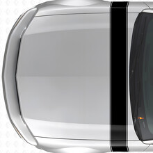 Accent Outline Stripe Hood & Side Vinyl Decal Sticker for for Musclecar Musclecarmodel 2005-20_2