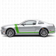 Accent Outline Stripe Hood & Side Vinyl Decal Sticker for for Musclecar Musclecarmodel 2005-20_5