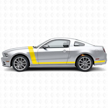 Accent Outline Stripe Hood & Side Vinyl Decal Sticker for for Musclecar Musclecarmodel 2005-20_9