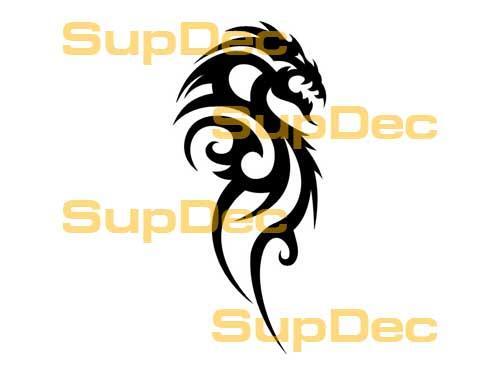 Dragon Vinyl Art Wall  Window Bathroom Sticker Decal #34
