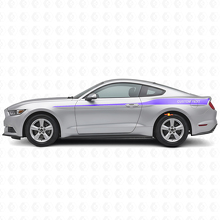 Decorated Custom Side Stripes Vinyl Decal for Musclecar Mustang 2015-20_2