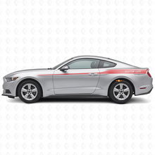 Decorated Custom Side Stripes Vinyl Decal for Musclecar Mustang 2015-20_3