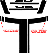 2013 Ford Mustang BOSS Hood & Stripe Kit Vinyl Decals Stickers 3