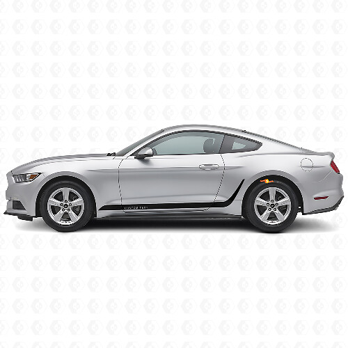Side Accent Stripes Vinyl Decals for Musclecar Musclecarmodel 2010-2020 6895