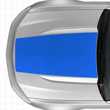 Blackout Center Hood Stripe Vinyl Decals Stickers for Musclecar Musclecarmodel 2015-2020_2