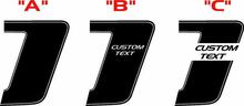 2012 Mustang Factory Style BOSS 302 Style Side Stripes Vinyl Decals Stickers 2