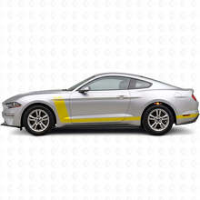 Custom 300 H.P. Side Outline Stripes Vinyl Decals Kit for Musclecar Musclecarmodel 2010-20_5