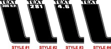 2005-2020 Up Ford Mustang BOSS Hood & Stripe Kit with Trunk Blackout included 2