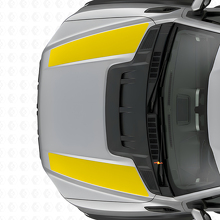Double Hood Stripes Vinyl Decals for Musclecar truck 2015-2020_5