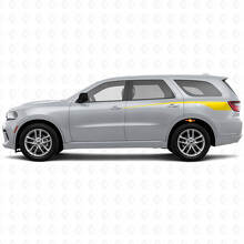 Tapering Rear Side Stripes Vinyl Decal Kit for Dodge Durango 2011+_5