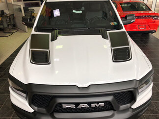 2019 & Up Dodge Ram Sport Hood Insert Decals 1