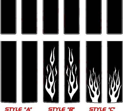 Silverado / Sierra / Tahoe / Suburban / Yukon / Avalanche  Retro Style SS Stripe Kit
