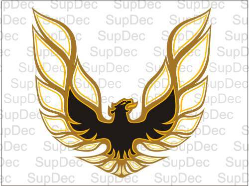 Firebird Hood Vinyl Decal for Pontiac Firebird