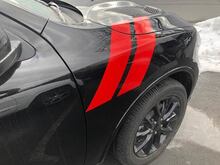 2011 & Up Dodge Durango Hood to Fender Sticker Decal Kit
 2