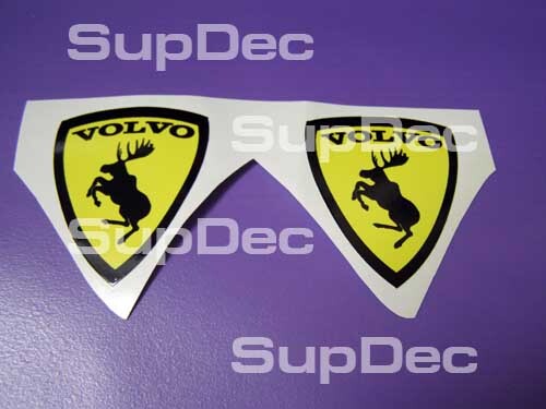 Volvo Moose Shield Emblem Vinyl Decals Stickers
