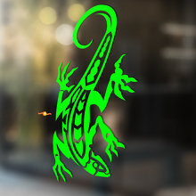 Lizard in Tribal Style Universal Vinyl Decal Sticker_2