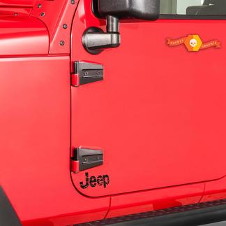 Jeep Wrangler distressed JEEP decal Multiple sizes