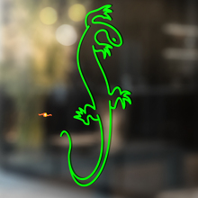 Gecko Lizard Vinyl Art Wall  Window Bathroom Sticker Decal #11_2