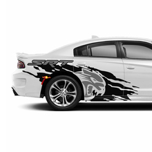 SRT Hellcat Side Rear Quater panel Splash Decals Stickers for Dodge Charger Graphics
 2
