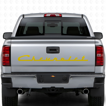 Chevrolet Lettering Retro Style Tailgate Vinyl Decal for Chevy Trucks_5