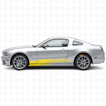 Custom Mud Splash Side Vinyl Decals for Musclecar _4