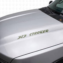 383 Stroker Hood Vinyl Decal Set for Chevy Trucks_3