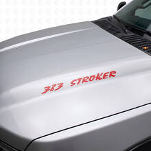 383 Stroker Hood Vinyl Decal Set for Chevy Trucks_4