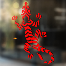 Gecko Lizard Vinyl Art Wall  Window Bathroom Sticker Decal #15_4