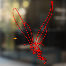 Gnat mosquito Vinyl Art Wall  Window Bathroom Sticker Decal #1_4