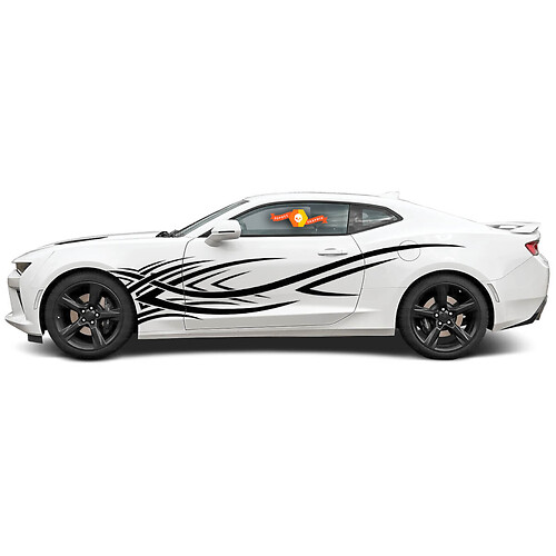 Chevrolet Camaro 2010-2020 Tribal Style Side Stripes
