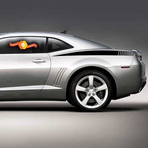 Chevrolet Camaro 2010-2020 Rear Quarter Side Strobe Stripes
