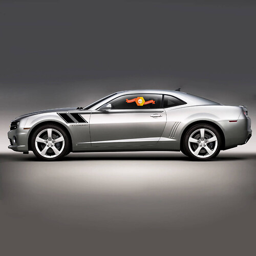 Chevrolet Camaro 2010-2020 Hash Speed Side Accent Stripes Sticker Decal
