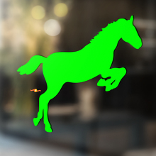 Horse Vinyl Art Wall  Window Bathroom Sticker Decal #6_2