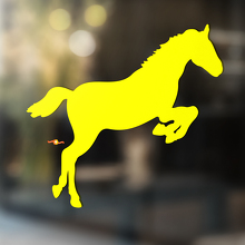 Horse Vinyl Art Wall  Window Bathroom Sticker Decal #6_3