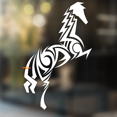 Horse Vinyl Art Wall  Window Bathroom Sticker Decal #10_1