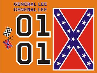 General Lee Decal KIt
