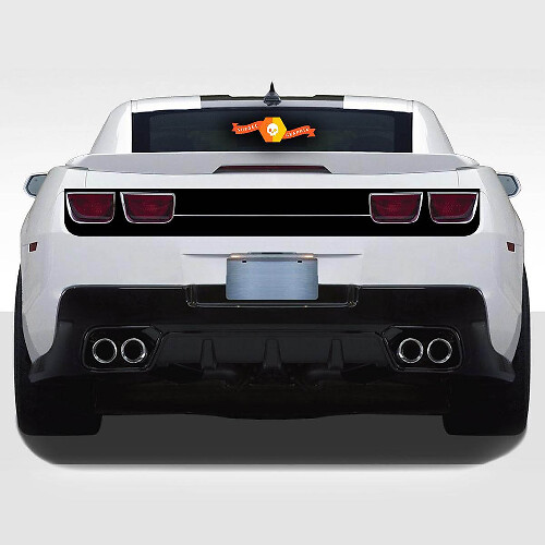Rear Fascia Blackout Vinyl Decal Kit for Chevrolet Camaro 2010-2013