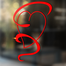 Snake Vinyl Art Wall  Window Bathroom Sticker Decal removable #9_4