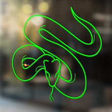 Snake Vinyl Art Wall  Window Bathroom Sticker Decal removable#15_2