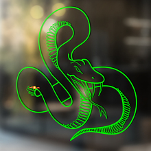 Snake Vinyl Art Wall  Window Bathroom Sticker Decal removable#16_2