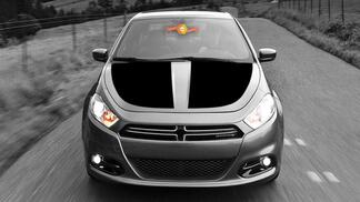 Dodge Dart 2013-2020 Hood Accent Stripes