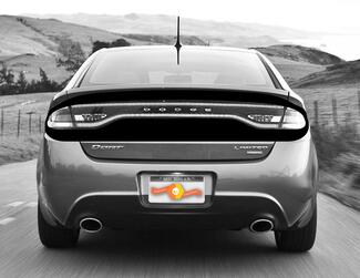 Dodge Dart 2013-2020 Rear Deck Accent Blackout Stripes