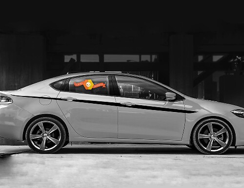 Javelin Style Side Vinyl Decal Sticker for Dodge Dart