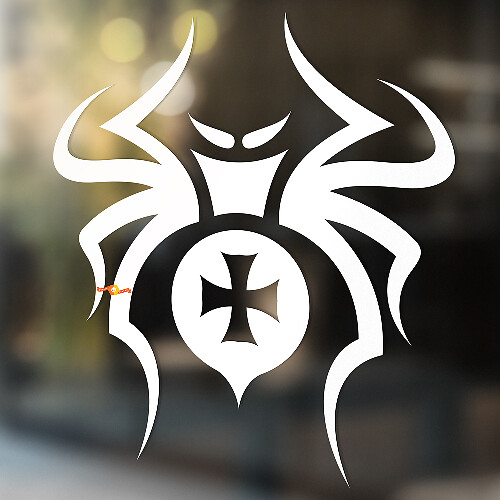Spider Vinyl Wall  Window Bathroom Sticker Decal removable #1_1