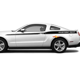 Ford Mustang Wide Body quarter panel accent decals stickers
