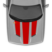 Hood Top Stripes Decals for Dodge Challenger
 2