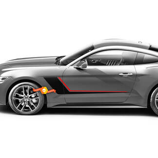 Ford Mustang Side Accent Stripes
