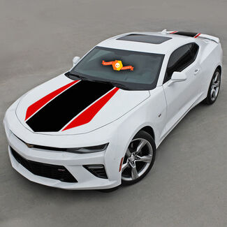 Chevrolet Camaro 2016-2020 (rs,lt) Front And Rear 2-tone Stripes
